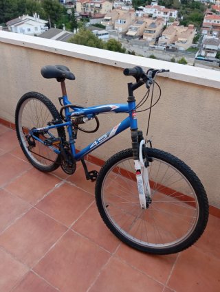 Bicicleta Montaña Azul