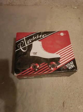 Patines Kraf Win blancos talla 30