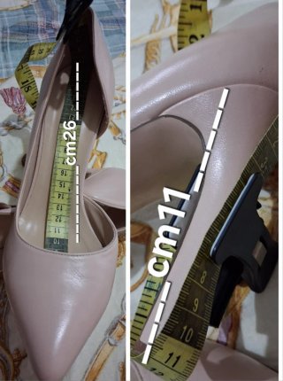 Scarpe Décolleté D'Orsay Alesya Pelle Nude Tg 40
