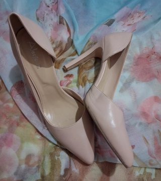 Scarpe Décolleté D'Orsay Alesya Pelle Nude Tg 40