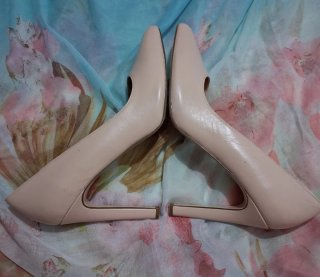Scarpe Décolleté D'Orsay Alesya Pelle Nude Tg 40