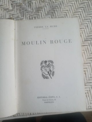 Libro antiguo Moulin Rouge Pierre La Mure