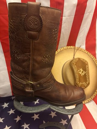 Stivale Texano Kentucky Western Tg 43 Marrone