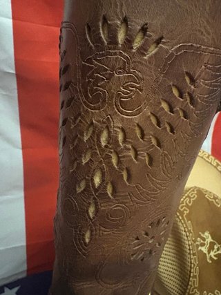 Stivale Texano Kentucky Western Tg 43 Marrone