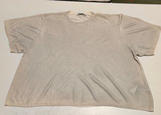 Maglia Zara Beige Oro Metallizzato Taglia Unica