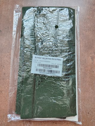 Bufanda Tubular militar oficial verde Frío Extremo
