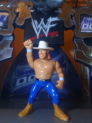 Figura custom Wwf hasbro