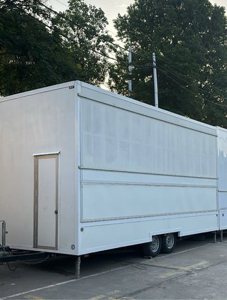 Remolque de feria  6m x 2,50m