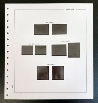 161 HOJAS "Europa-CEPT" | FILABO, 1985 a 1995