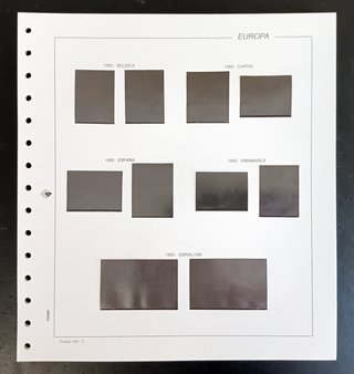 161 HOJAS "Europa-CEPT" | FILABO, 1985 a 1995