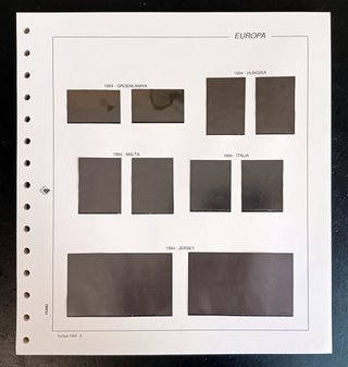 161 HOJAS "Europa-CEPT" | FILABO, 1985 a 1995
