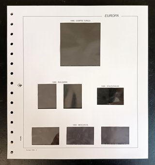 161 HOJAS "Europa-CEPT" | FILABO, 1985 a 1995