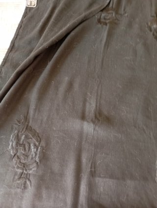 Mantón Vitorio & Lucchino negro bordado