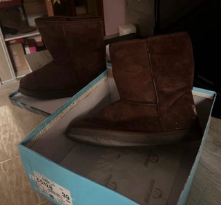 Botas Mustang Mujer Talla 39 Marrones