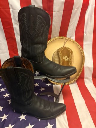 Stivali Texani Seven Ranch Neri Tg 43
