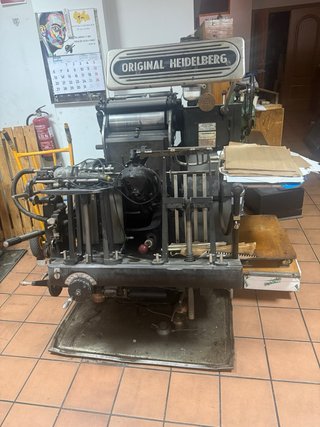 Máquina tipografía Heidelberg