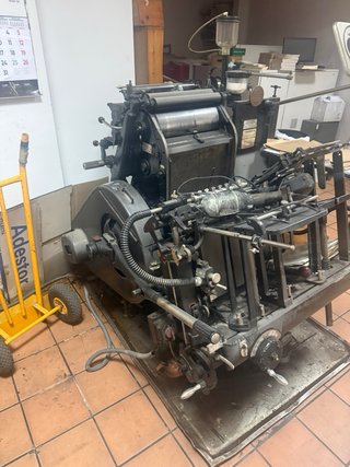 Máquina tipografía Heidelberg