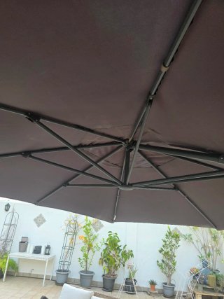 Sombrilla Jardín/Terraza Grande 4x3