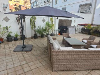 Sombrilla Jardín/Terraza Grande 4x3