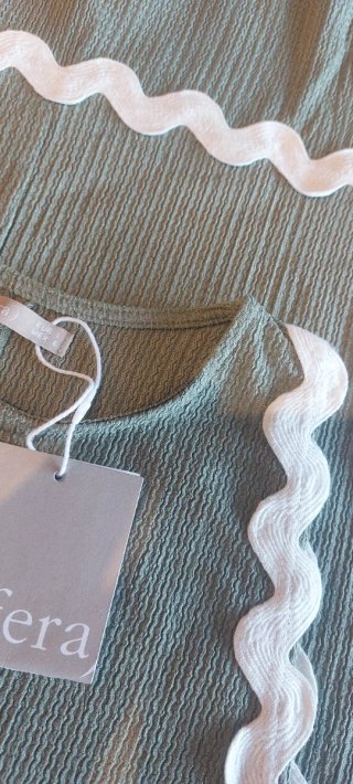 Vestido Sfera Bambula Verde Talla L