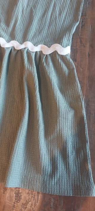 Vestido Sfera Bambula Verde Talla L