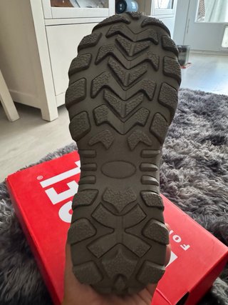 Botas de trabajo punta de hierro verde militar