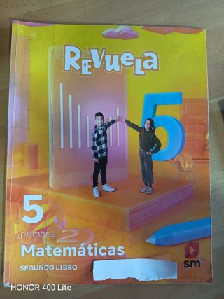 Libros matemáticas Revuela 5 EPO