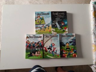 Libros de los futbolisimos 1 , 2 , 3 , 4 y 11