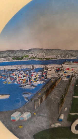 Plato decorativo San Antonio Ibiza