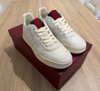 Zapatillas Gucci Mujer Blancas/Beige
