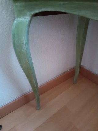 Rinconera madera decapada