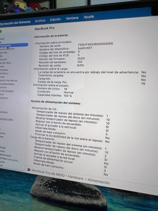 Macbook Pro 14” M4 16/512GB