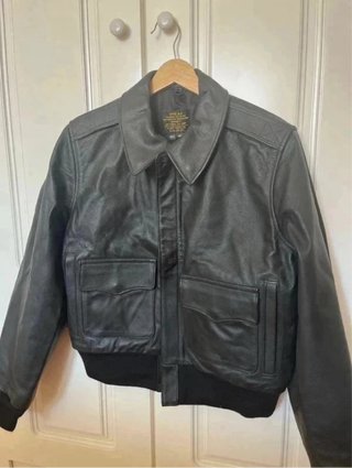 Cazadora piloto piel mujer Talla M