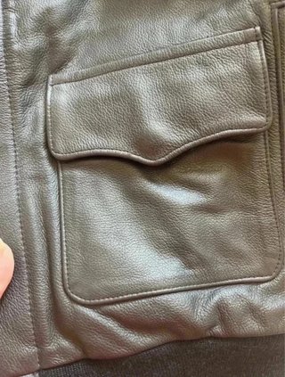 Cazadora piloto piel mujer Talla M