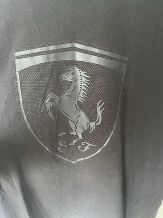 Camiseta Puma Ferrari Scuderia Negra Talla M