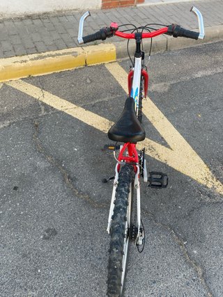 Bicicleta Orbea Orion 24 Roja y Blanca