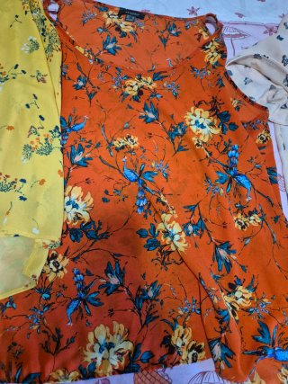 Lote 3 Blusas Estampadas Talla XL
