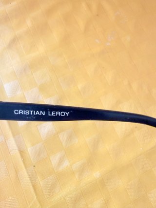 Occhiali Cristian Leroy neri e argento