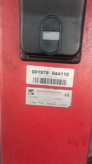 Elevador 2 columnas Werther 3.000 kg