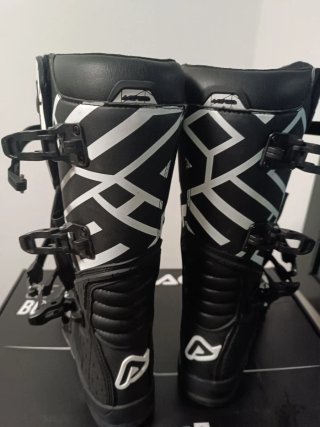 Botas Acerbis MX Talla 44 Negro/Blanco