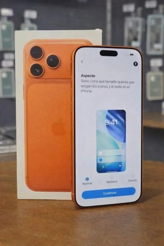 IPHONE 17 PRO MAX 256GB ARANCIONE 100% BAT 25 CICLI