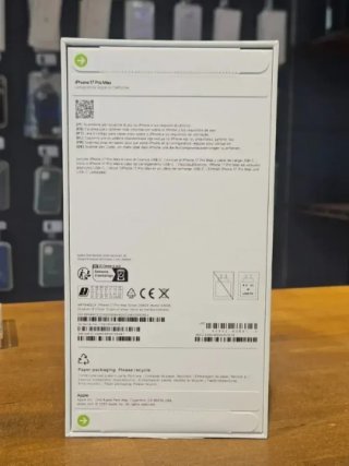 IPHONE 17 PRO MAX 256GB ARGENTO SIGILLATO