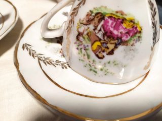 Juego de café vintage porcelana