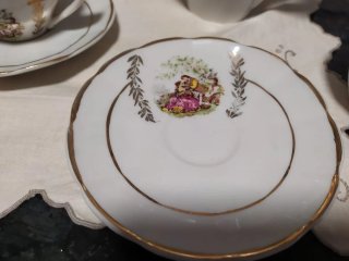 Juego de café vintage porcelana