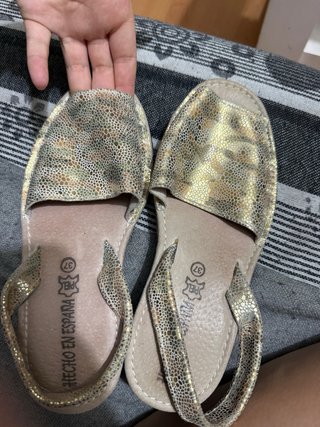 Sandalias doradas Talla 37