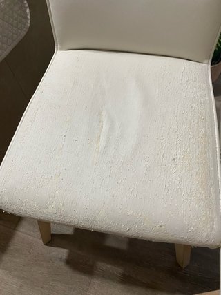 4 sillas blancas comedor