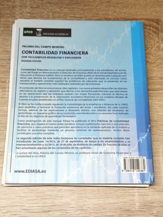 Contabilidad financiera con 110 ejemplos UNED