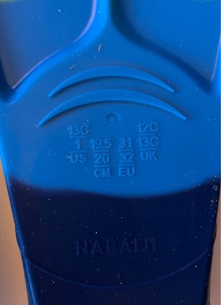 Aletas Natación Niñ@s Nabaiji