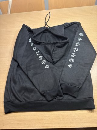 Sudadera Genshin Impact Kaedehara Kazuha Negra