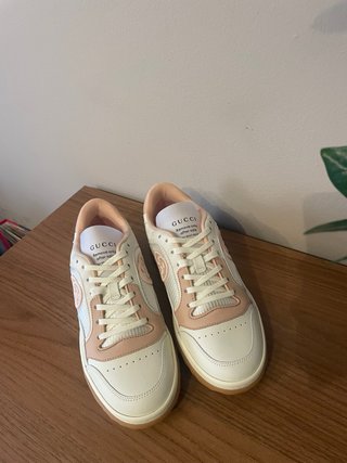 Deportivas Gucci Blancas y Rosas